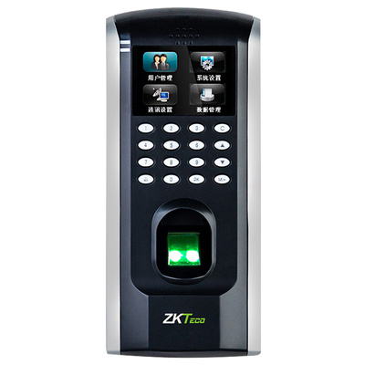 ZKTECO中控智慧F7Plus指纹门禁机考勤门禁一体机指纹考勤机员工上下班签到一体机指纹打卡机可定制ID/IC卡